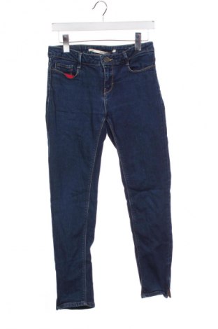 Дамски дънки Zara, Размер M, Цвят Син, Цена 27,99 лв.