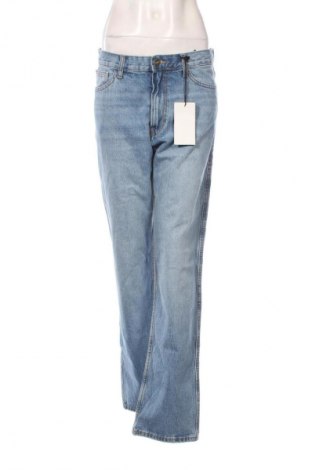 Damskie jeansy Zara, Rozmiar M, Kolor Niebieski, Cena 161,24 zł