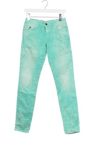 Damskie jeansy Zara, Rozmiar XS, Kolor Zielony, Cena 62,07 zł