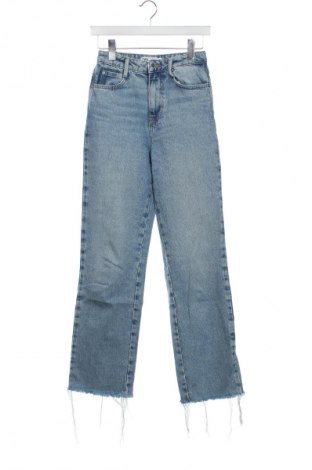 Damskie jeansy Zara, Rozmiar XS, Kolor Niebieski, Cena 62,07 zł