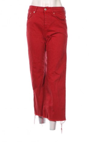 Női farmernadrág Zara, Méret S, Szín Piros, Ár 5 400 Ft