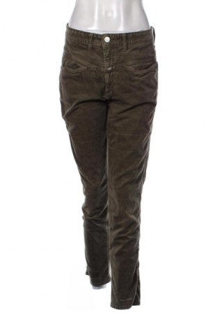 Pantaloni de velvet de femei Closed, Mărime M, Culoare Verde, Preț 450,00 Lei