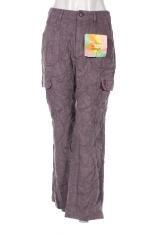 Damskie sztruksy Clover, Rozmiar S, Kolor Fioletowy, Cena 60,99 zł