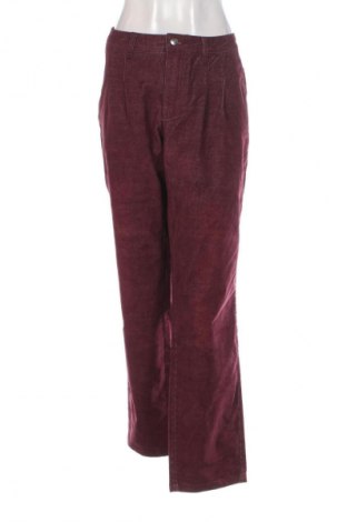 Pantaloni de velvet de femei Sheego, Mărime XXL, Culoare Roșu, Preț 373,99 Lei