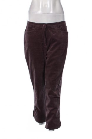 Pantaloni de velvet de femei Steilmann, Mărime M, Culoare Mov, Preț 76,00 Lei