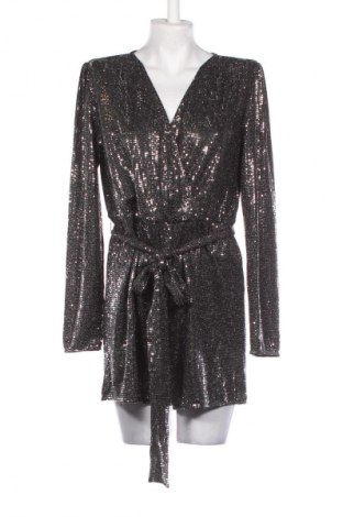 Kurzer Damenoverall Amisu, Größe M, Farbe Silber, Preis € 16,99