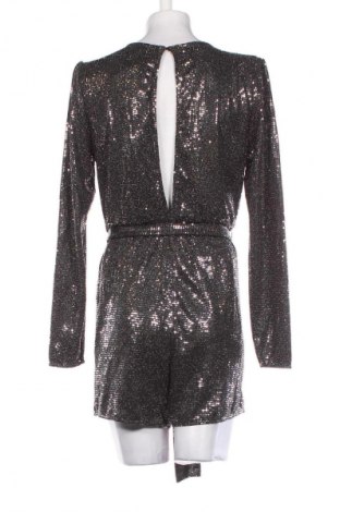 Kurzer Damenoverall Amisu, Größe M, Farbe Silber, Preis € 16,99