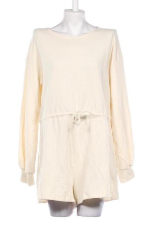 Women's short jumpsuit H&M Divided, Μέγεθος L, Χρώμα Εκρού, Τιμή 37,42 €