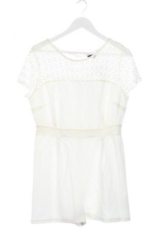 Dámská krátka kombinéza  New Look, Veľkosť L, Farba Biela, Cena  14,95 €
