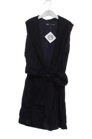 Salopetă scurtă de damă Zara, Mărime XS, Culoare Albastru, Preț 89,29 Lei