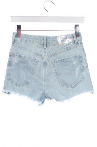 Damskie szorty Bershka, Rozmiar XXS, Kolor Niebieski, Cena 82,99 zł