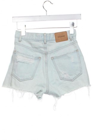 Damskie szorty Pull&Bear, Rozmiar XXS, Kolor Niebieski, Cena 43,68 zł