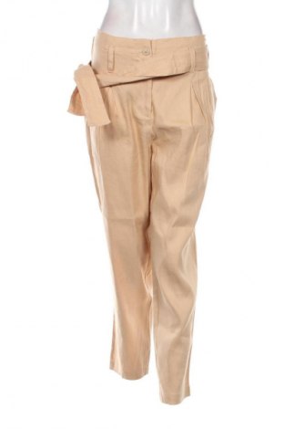 Női nadrág Calvin Klein, Méret M, Szín Bézs, Ár 53 649 Ft
