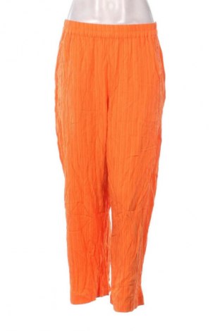 Pantaloni de femei Lindex, Mărime M, Culoare Portocaliu, Preț 100,99 Lei