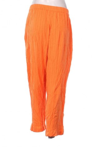 Pantaloni de femei Lindex, Mărime M, Culoare Portocaliu, Preț 100,99 Lei