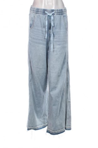 Pantaloni de femei Unbranded, Mărime L, Culoare Albastru, Preț 76,32 Lei
