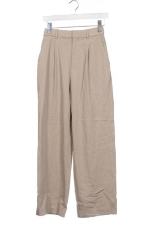 Pantaloni de femei Uniqlo, Mărime XS, Culoare Bej, Preț 141,99 Lei