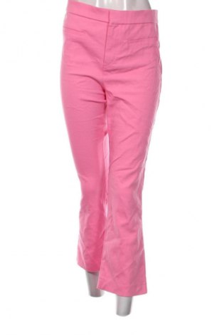 Pantaloni de femei Zara, Mărime L, Culoare Roz, Preț 93,99 Lei