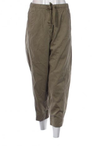 Pantaloni de femei Zara, Mărime L, Culoare Verde, Preț 70,97 Lei