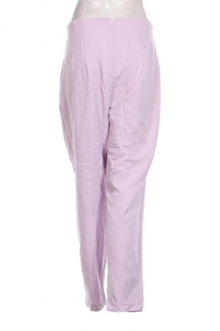 Pantaloni de femei Zara, Mărime L, Culoare Mov, Preț 214,99 Lei