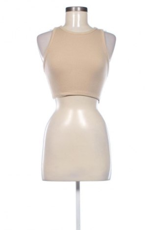 Γυναικείο αμάνικο μπλουζάκι Zara, Μέγεθος S, Χρώμα  Μπέζ, Τιμή 5,99 €