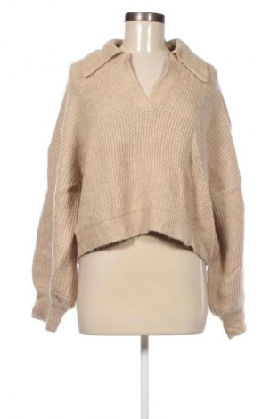 Дамски пуловер Cotton On, Размер XL, Цвят Бежов, Цена 13,99 лв.