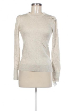 Дамски пуловер DKNY, Размер XS, Цвят Бежов, Цена 90,99 лв.