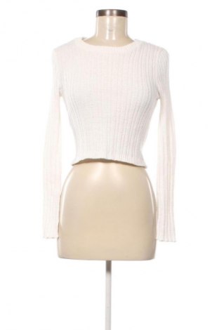 Pulover de femei H&M Divided, Mărime L, Culoare Alb, Preț 46,99 Lei