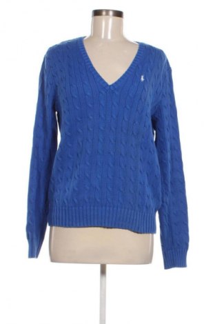 Дамски пуловер Ralph Lauren Sport, Размер XL, Цвят Син, Цена 164,00 лв.