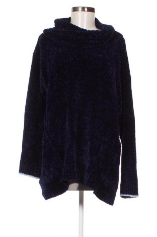 Pulover de femei Rockmans, Mărime XL, Culoare Albastru, Preț 60,99 Lei