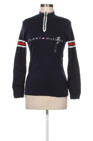 Дамски пуловер Tommy Hilfiger, Размер M, Цвят Син, Цена 144,99 лв.