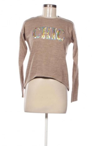 Damski sweter Unbranded, Rozmiar S, Kolor Brązowy, Cena 105,70 zł