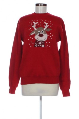 Damski sweter Unbranded, Rozmiar M, Kolor Czerwony, Cena 66,39 zł