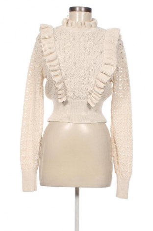 Damenpullover Zara, Größe M, Farbe Ecru, Preis € 15,99