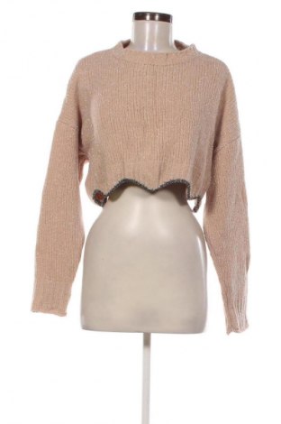 Damski sweter Zara, Rozmiar S, Kolor Beżowy, Cena 44,99 zł