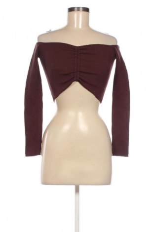 Damski sweter Zara, Rozmiar S, Kolor Brązowy, Cena 40,99 zł