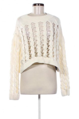 Damski sweter Zara Knitwear, Rozmiar S, Kolor ecru, Cena 49,99 zł