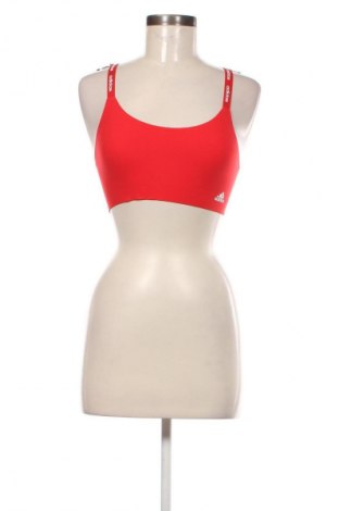 Дамски спортен топ Adidas, Размер S, Цвят Червен, Цена 77,99 лв.