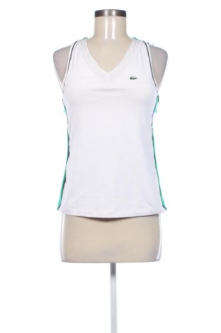 Damen Sporttop Lacoste, Größe M, Farbe Weiß, Preis € 20,97