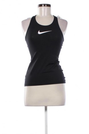Damen Sporttop Nike, Größe M, Farbe Schwarz, Preis 11,99 €
