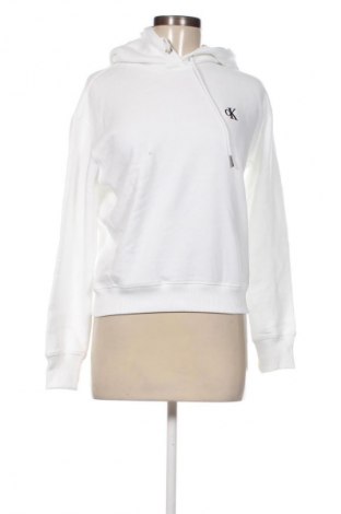 Γυναικείο φούτερ Calvin Klein Jeans, Μέγεθος S, Χρώμα Λευκό, Τιμή 99,99 €