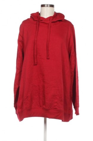 Дамски суитшърт Unbranded, Размер 4XL, Цвят Червен, Цена 46,99 лв.