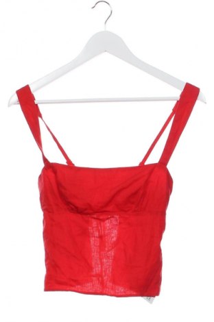 Damski top Bershka, Rozmiar S, Kolor Czerwony, Cena 66,65 zł