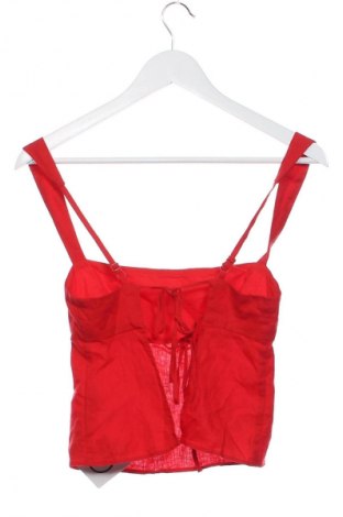 Damski top Bershka, Rozmiar S, Kolor Czerwony, Cena 66,65 zł