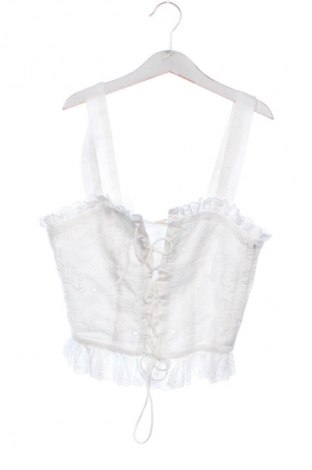 Damski top H&M Divided, Rozmiar XXS, Kolor Biały, Cena 66,67 zł