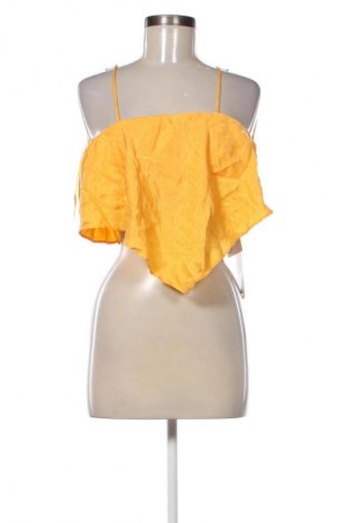 Top de femei Zara, Mărime XS, Culoare Galben, Preț 84,99 Lei