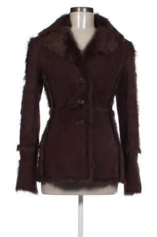 Damen Ledermantel Bruno Magli, Größe M, Farbe Braun, Preis € 280,29