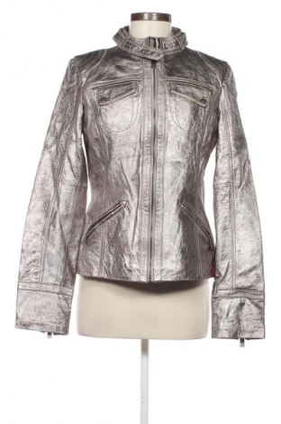 Dámska kožená bunda  Edc By Esprit, Veľkosť L, Farba Strieborná, Cena  75,95 €