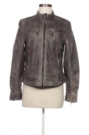 Дамско кожено яке Esprit, Размер L, Цвят Сив, Цена 132,99 лв.