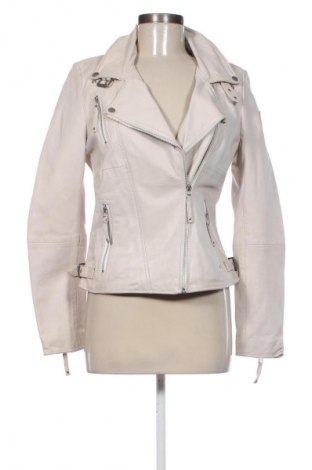 Damen Lederjacke Freaky Nation, Größe L, Farbe Beige, Preis € 195,12